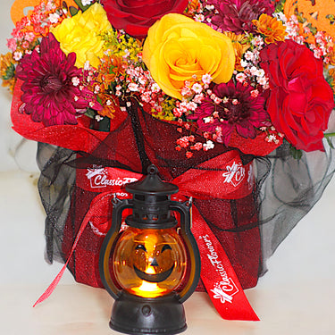Spooky Halloween Floral Arrangement